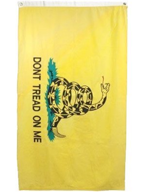 2x3 Ft Gadsden FLag