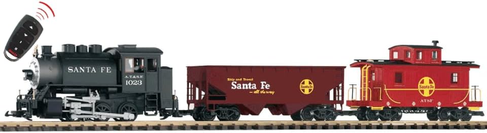 Piko 38108 G Scale SF Freight R/C Starter Set 120V