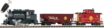 Piko 38108 G Scale SF Freight R/C Starter Set 120V