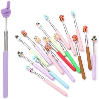 AYNKH 3 PCS Retractable Whips, Stainless Steel, Children's Retrac...