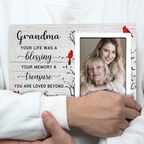 SteadStyle Grandma Memorial Gifts, 4x6 Photo Memorial Picture Frame by SteadStyle - Used condition - Image 8