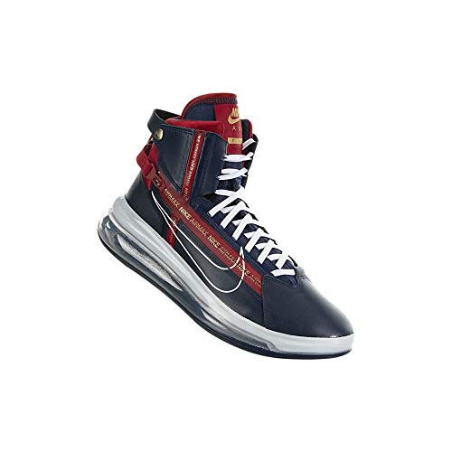 Nike Men's Air Max 720 Satrn Midnight Navy/White/Gym Red Ao2110-400 (Size: 8.5) #TOP19