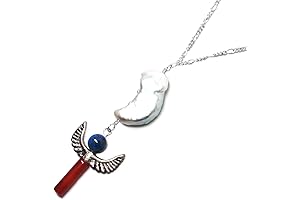 Egyptian Goddess Isis Revelation Rebirth Medicine Wheel Dream Cross Necklace