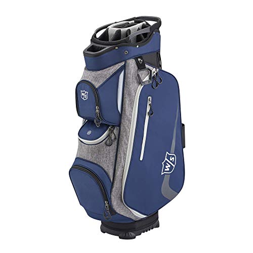 Wilson Xtra Cart Golftasche, Marineblau/Grau, OSFA