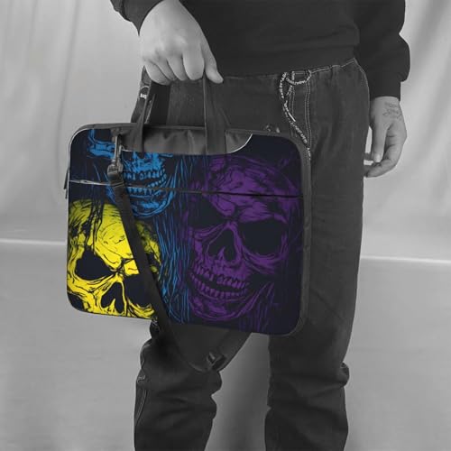 Bolso para portátil unisex con asa y correa resistente al agua miniatura 2