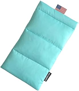Thermal Phone Case Prevent OVERHEATING in The Sun, Cellphone Pouch for Camping Prevents Freezing, Extends Battery Life, Outdoor Warm Cover Bags for iPhone,Samsung Galaxy Baby Blue