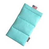 SAFACUS Thermal Phone Case Prevent OVERHEATING in The Sun, Cellphone Pouch for Camping Prevents Freezing, Extends Battery Life, Outdoor Warm Cover Bags for iPhone,Samsung Galaxy Baby Blue