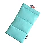 SAFACUS Thermal Phone Case Prevent OVERHEATING in The Sun, Cellphone Pouch for Camping Prevents Freezing, Extends Battery Life, Outdoor Warm Cover Bags for iPhone,Samsung Galaxy Baby Blue