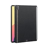 PITAKA Hülle für iPad Pro 12.9 Zoll 2022/2021 Magnetische Schutzhülle Kompatibel mit Magic Keyboard Ultradünn Tablet Hülle aus Aramidfaser [MagEZ Case 2] Rhapsodie