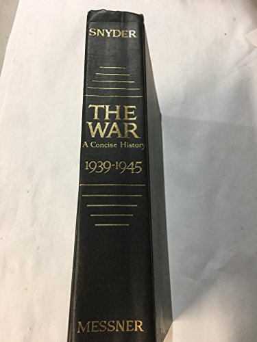 The War - A Concise History B001A0JFVO Book Cover
