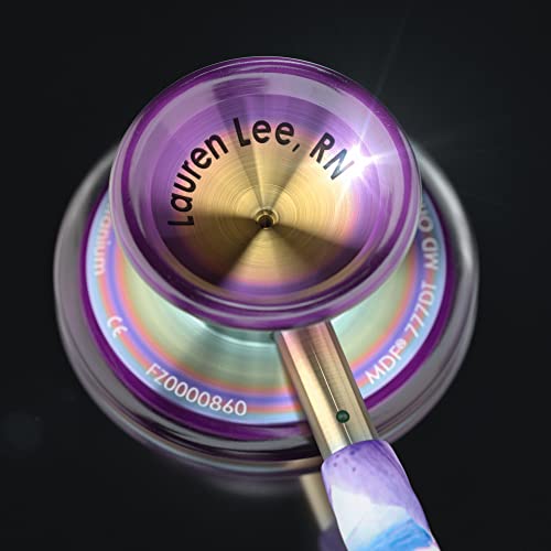 MDF Engravable Stethoscope - Monet Kaleidoscope MD One Titanium