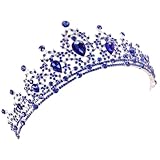 New 2026 Unisex Retro Black Bridal Crystal Tiaras Crowns Queen Pageant Prom Rhinestone Veil Tiara Wedding Hair Accessory Jewelry Fashion Trendy Accessories Creative Gift For Women And Men Findings