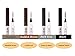 Yuxuan Liquid Eyebrow Pen Microblading Eyebrow Tattoo Pencil with a Micro-Fork Tip Applicator Creates Natural Looking Brows Effortlessly and Stays on All Day(1 pc/set,Chestnut)