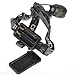 SecurityIng 500Lm 3 Modes Rechargeable Headlight Waterproofing Zoomable Headlamp & Charger(18650 Battery Not Included)