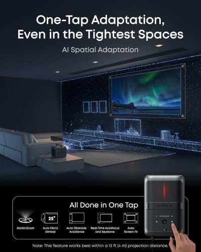Image of Nebula X1S 4K Triple Laser Projector, 6,000 ANSI Lumens, Google TV
