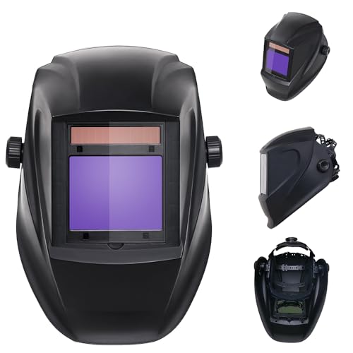 LYXC Laser Protection Helmet Eye and Face Protection True Color Solar Laser Protection Mask OD8+ Automatic Dimming Cleaning Welding Helmet