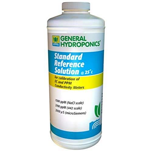 General Hydroponics 1500 PPM Calibration Solution for Gardening, 8-Ounce General Hydroponics 1500 PPM Calibration Solution for Gardening, 8-Ounce