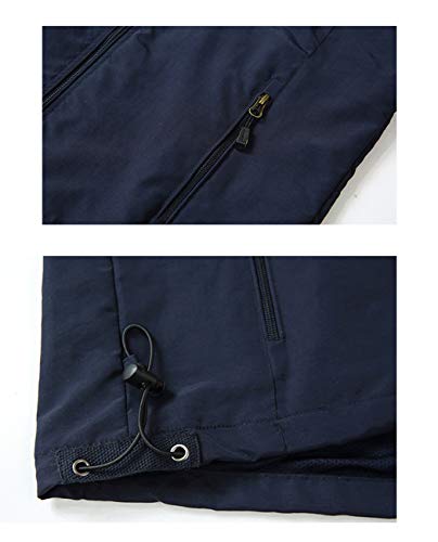 Image of Hixiaohe Mens Lightweight Vest Outerwear Casual Summer Outdoor Travel Vest for Hiking Fishing Golf Photo Work with Pockets