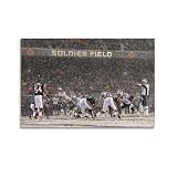 fuyaozhishang Rugby Star Brian Urlacher Posters 24x36inch(60x90cm) Unframe-style