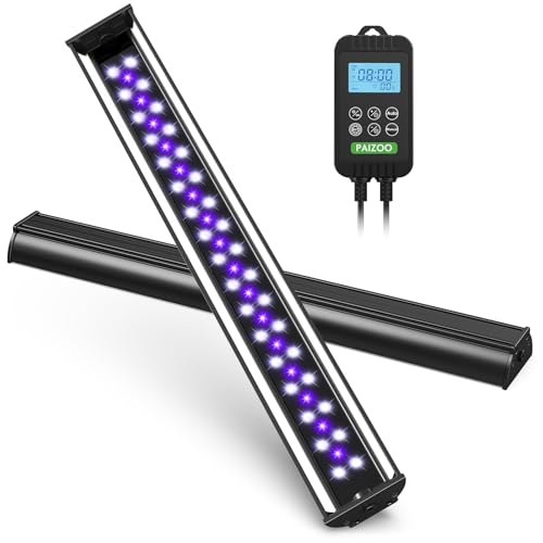 PAIZOO LED UVB Light for Reptiles 16" UVA UVB Reptile Light with Controller
