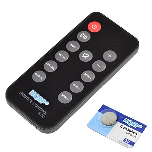 HQRP Remote Control for JBL Cinema SB200 SB2OO Soundbar Speaker System Controller +