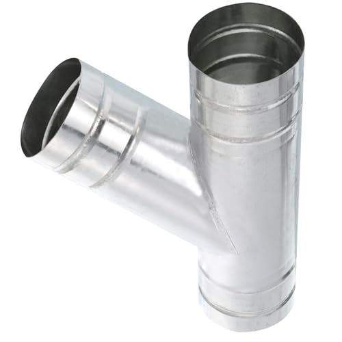 PURIFRIZ 3 Inch Wye Duct Splitter, 45 Degree 3-Way Connector