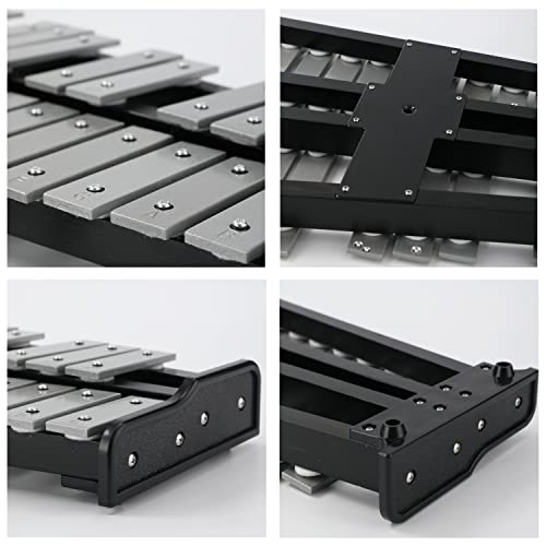 Lfhelper 32-Note Percussion Glockenspiel Bell Kit With 2 Mallets, Shoulder Strap, Glockenspiel Stand, Carring Bag… #TOP4