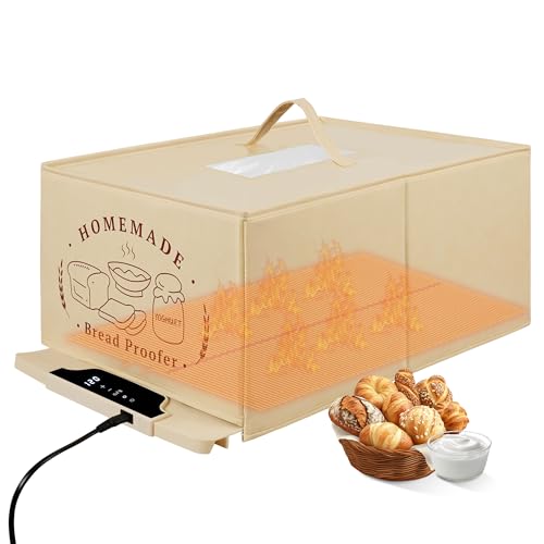 Bread Proofing Box with Adjustable Temperature and Timer