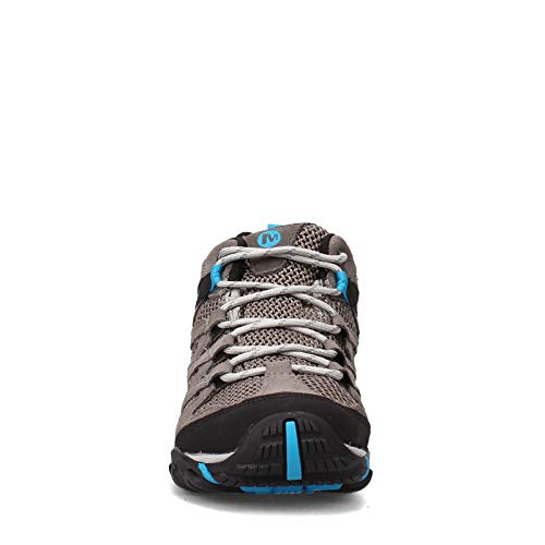 Merrell Women's Alverstone Mid Hiking Boot, Charcoal/Tahoe, 8 #TOP2