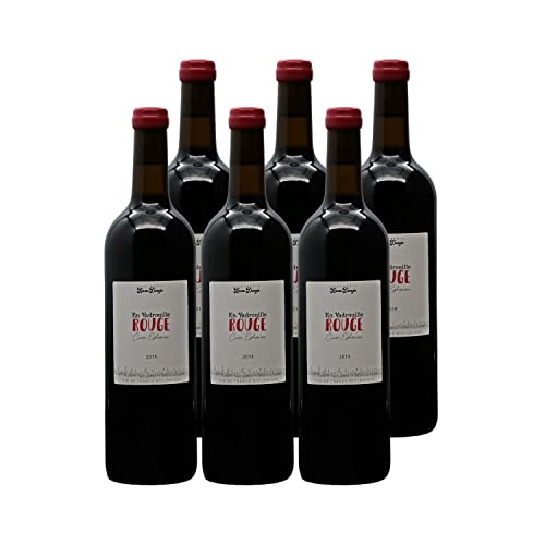 En Vadrouille Rouge 2019 - Bio - Bruno Dangin - Appellation VDF Vin de France - Origine Bourgogne - Vin Rouge de Bourgogne - Lot de 6x75cl - Cépages Grenache, Carignan Cover