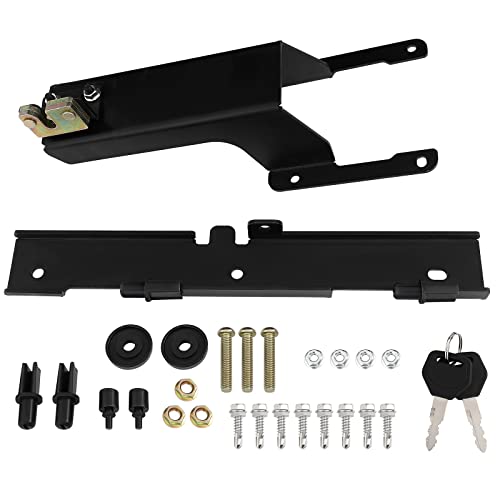 TOPCOVER Truck Bed Storage Box, Key Lockable Lid, Swing Pickup Truck Bed Storage, Compatible For Ford For F-250 Super Duty For F-350 Super Duty For F-450 Super Duty 2017-2022, Driver Side, Black - Thumbnail 6
