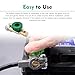 Zigeiya 2 PCS Car Power Disconnect Switches, 12 V Quick Disconnect Terminal Switch, Rustproof Heavy-duty Brass Cable Master Isolator, Circuit Cut-off Protection Part for Cars Trucks Boats (Green)