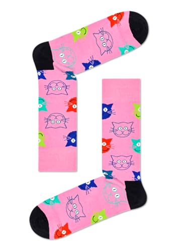 Happy Socks 3-Pack Mixed Cat Socks Gift Set3