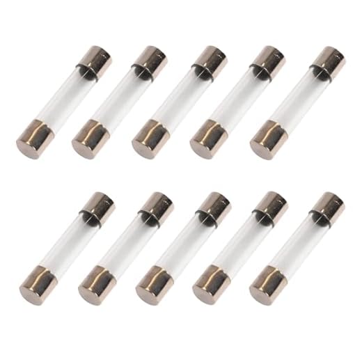 0.63A Delon Technology - Glass fuses, Time-lag, 6x30mm / 0.24x1.18 in