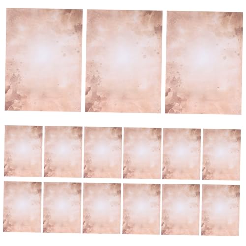 Papier scrapbooking rétro A4 sans bavure à absorption rapide d'encre pour écriture et loisirs créatifs