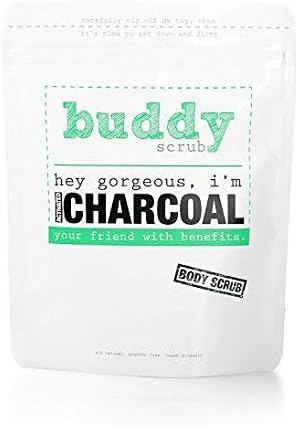 Buddy Scrub Activated Charcoal Body Scrub, 200 Gram