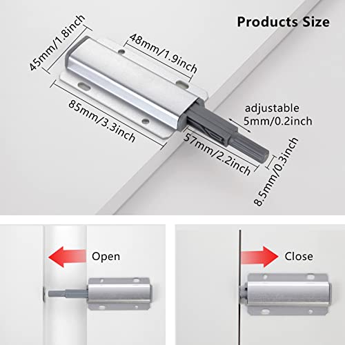 Zonon 8 Pack Magnetic Push Latch Heavy Duty Push To | Ubuy