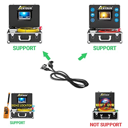 ANYSUN Sewer Camera\'s Accessories- Connection Line