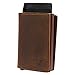 Produktbild Tidero Kreditkartenetui aus Leder für Herren Damen | Geldbörse Kartenetui Portmonee Portemonnaie Slim Wallet mit RFID-Schutz Geldbeutel - Wild Brown/Braun
