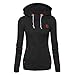 Fanala Women's Fleece Zip-up Hoodie Jacket with Zipper Point