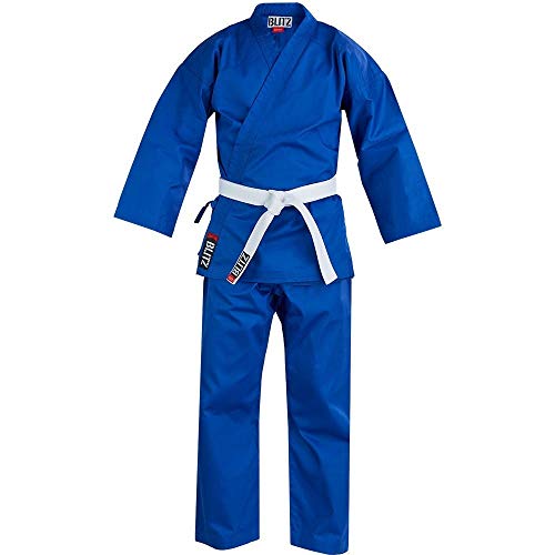 Blitz Student Traje de karate, azul, 4/170 cm