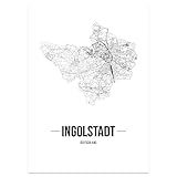 JUNIWORDS Stadtposter - Wähle Deine Stadt - Ingolstadt - 