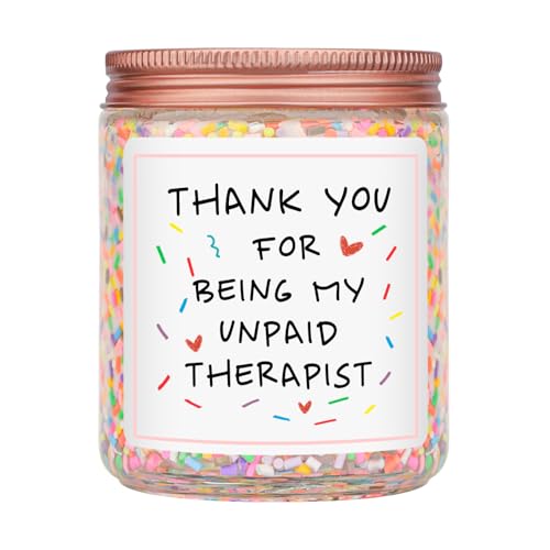 Homsolver Best Friend Birthday Gifts For Women, Thank You Friendship Gifts For Women-Funny Thanksgiving Christmas Gifts For Friends, Sister Mom Coworkers Teacher Boss Appreciation Candle Gifts