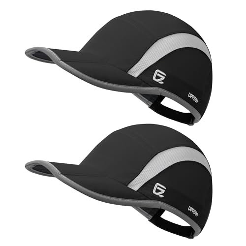 La Mejor Selección de Ropa de Cricket para Mujer comprados en linea. 40 GADIEMKENSD - Paquete de 2 sombreros deportivos plegables reflectantes UPF 50+ con protección solar para correr al aire última intervensión para hombres y mujeres, Negro+Negro,...