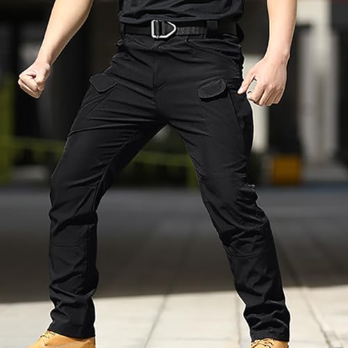 Men's Military Tactical Cargo Pants 2025 Ripstop Stretch Relaxed Fit Trousers Outdoor Hiking Pants with Multi Pockets2