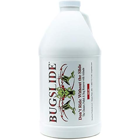 BugSlide 64 Oz Cleaner Refill for Spray Bottles & Travel Kits - All Surfaces Cleaning and Detailing Solution for Vehicle Interior and Exterior Use - Shines, Degreases, Polishes Cover