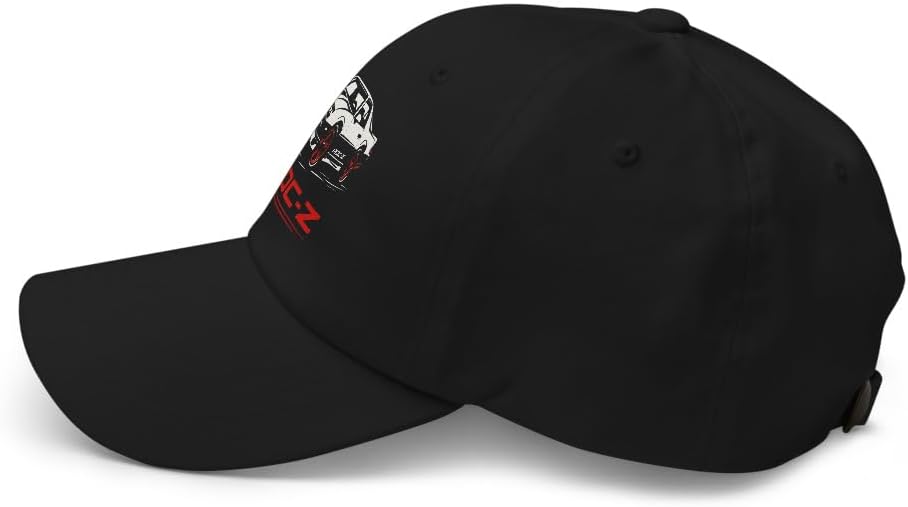 1988 IROC-Z Camaro Dad Hat – Retro White & Red Print Cotton Twill Cap with Adjustable Strap