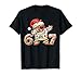 Funny Gingerbread Six Seven 67 Ice Cream Drip Christmas Boys T-Shirt