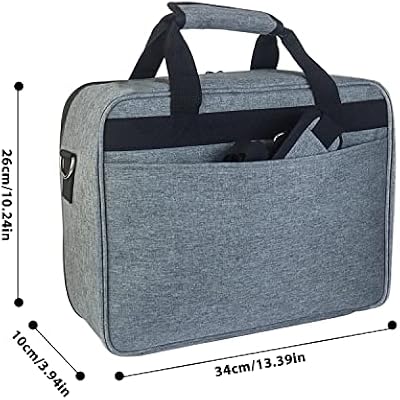 Boczif Projector Case, Portable Storage Travel Case with Laptop Compartment & Adjustable Shoulder Strap for Mini Projector and Accessories