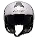 LS2 Helmets Advant II Modular Motorcycle Helmet W/SunShield (Gloss White - 2X-Large)
